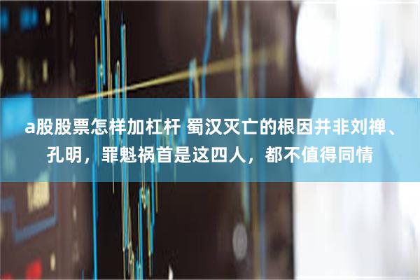 a股股票怎样加杠杆 蜀汉灭亡的根因并非刘禅、孔明，罪魁祸首是这四人，都不值得同情