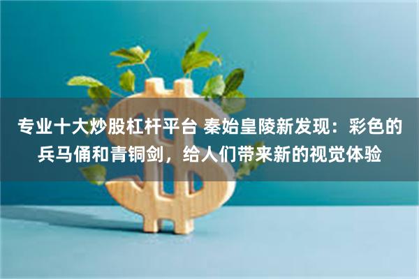 专业十大炒股杠杆平台 秦始皇陵新发现：彩色的兵马俑和青铜剑，给人们带来新的视觉体验